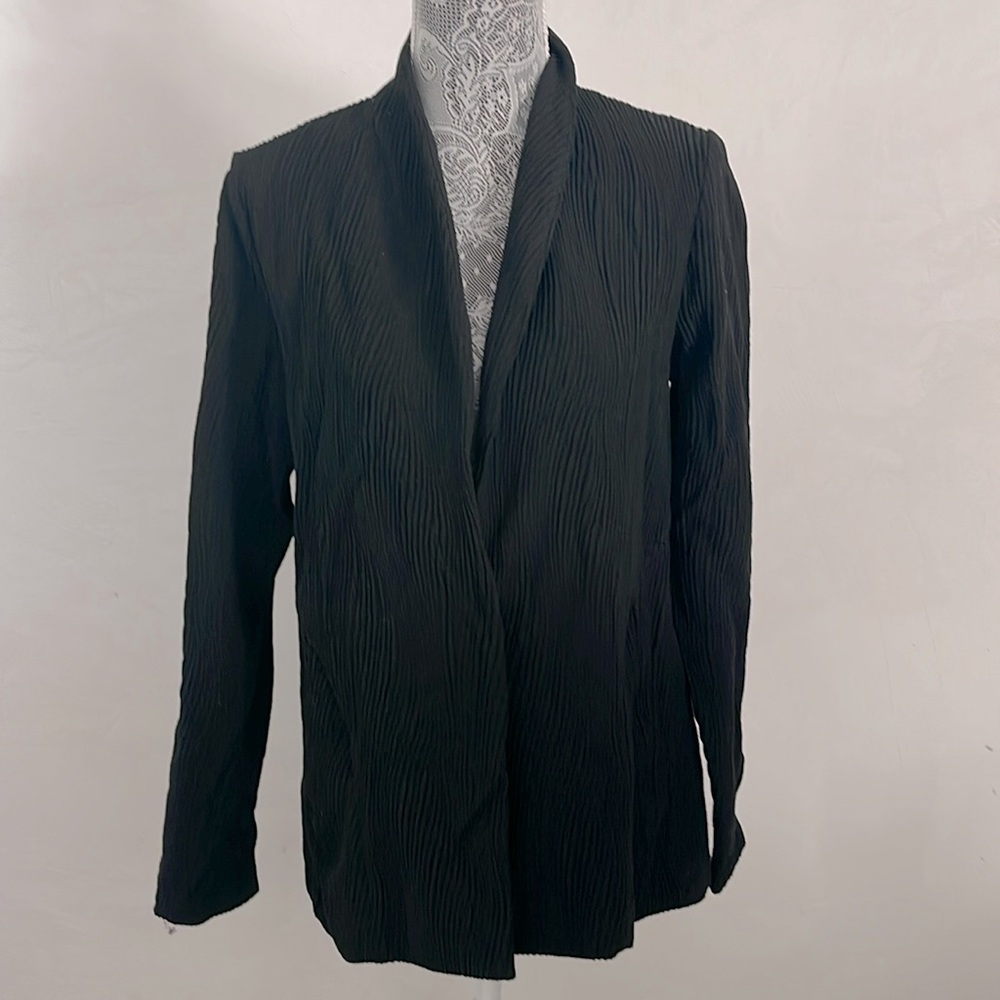 NWOT Eileen Fisher Ripple Viscose blazer cardigan Sz M